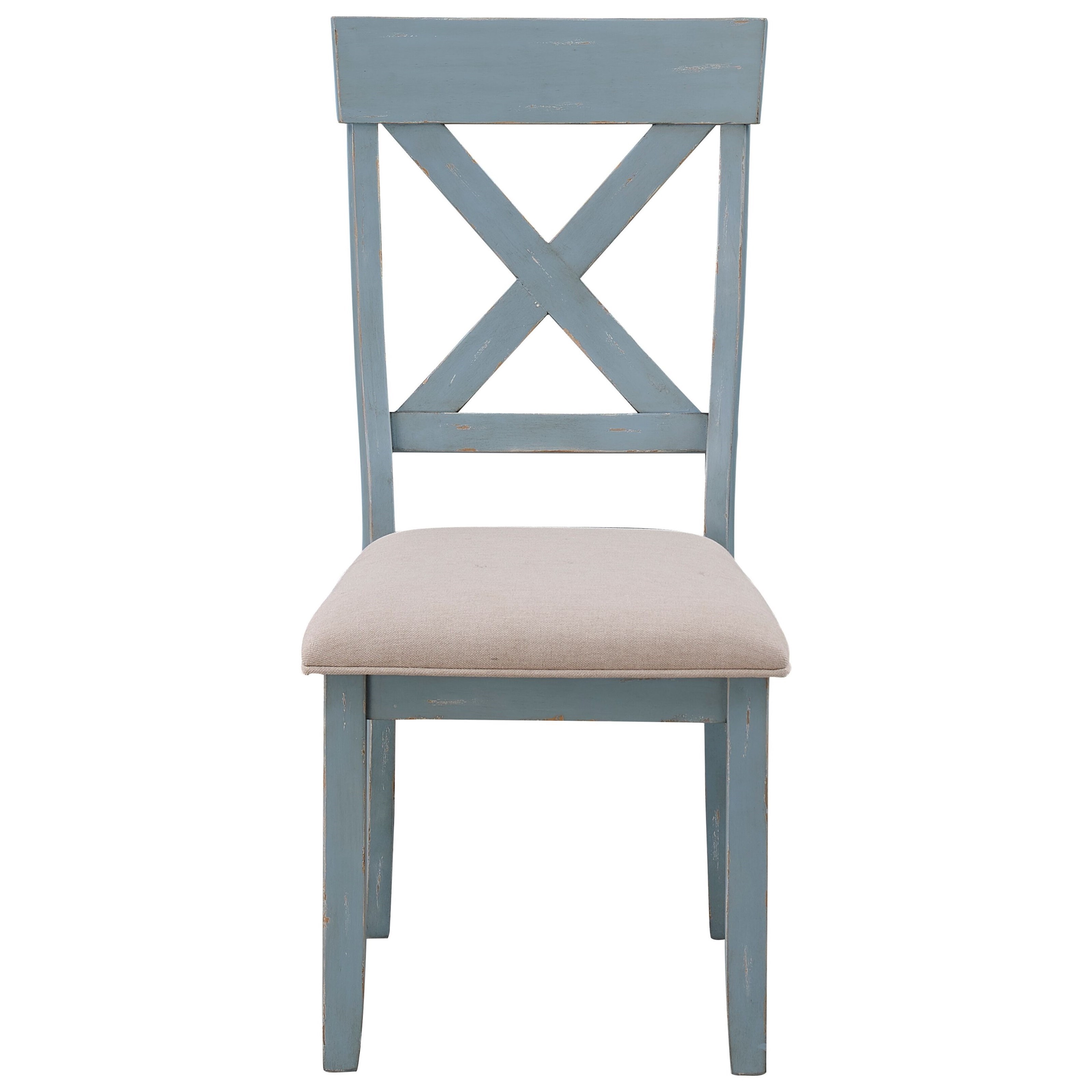Coast to Coast Imports Bar Harbor II Dining Chair with Upholstered Seat